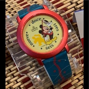 Vintage Lorus Disney Mickey Mouse Watch